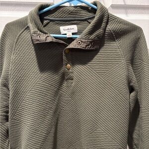Goodfellow & Co Khaki Ribbed Knit Sweater